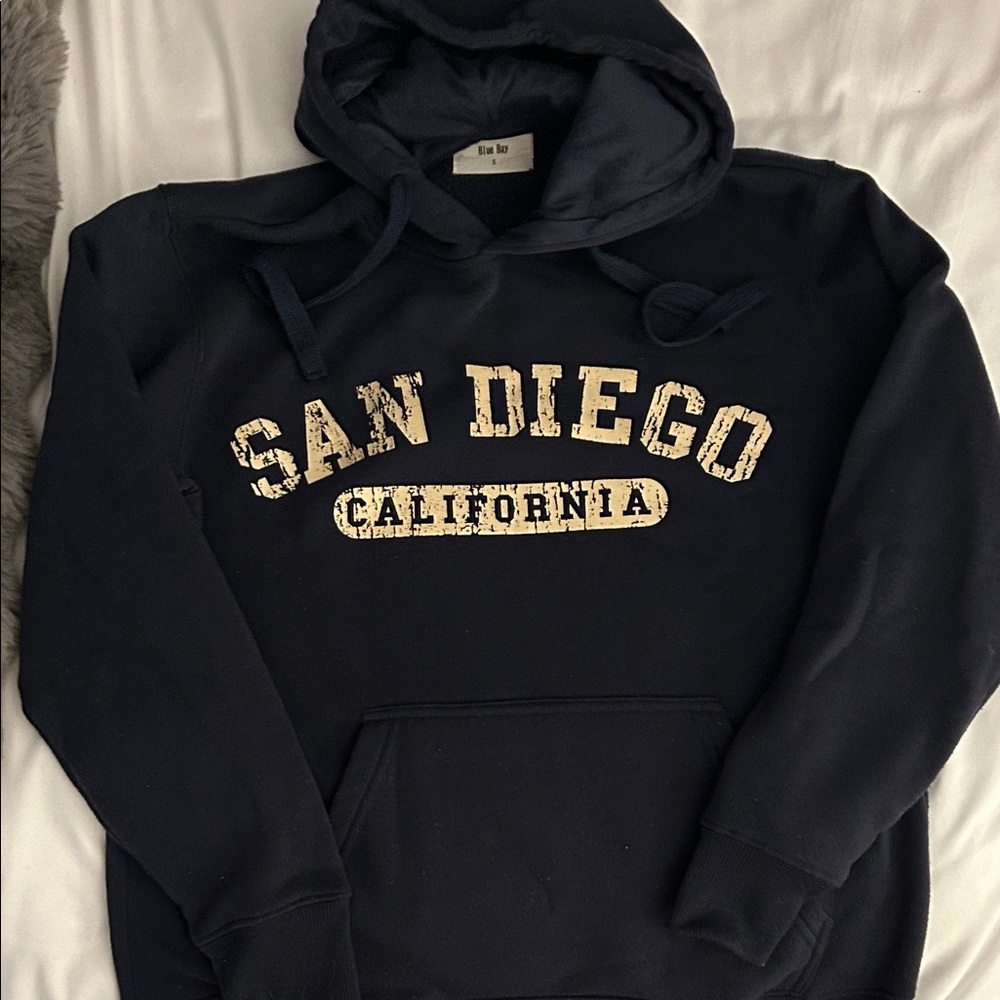 California Navy Hoodie